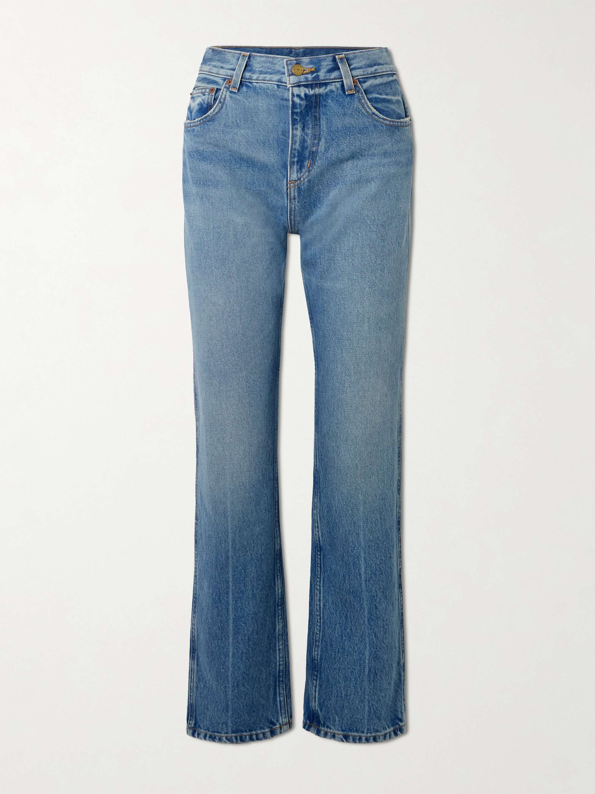 Mira High-Rise Straight-Leg Jeans