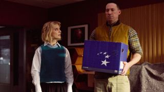 Dr Nikki Alexander (EMILIA FOX); Jack Hodgson (DAVID CAVES) in episode 1 of Silent Witness season 28