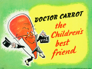 Wartime carrot poster - ©IWM (PST 8105)