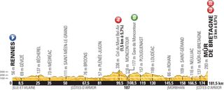 Tour de France profile stage 8