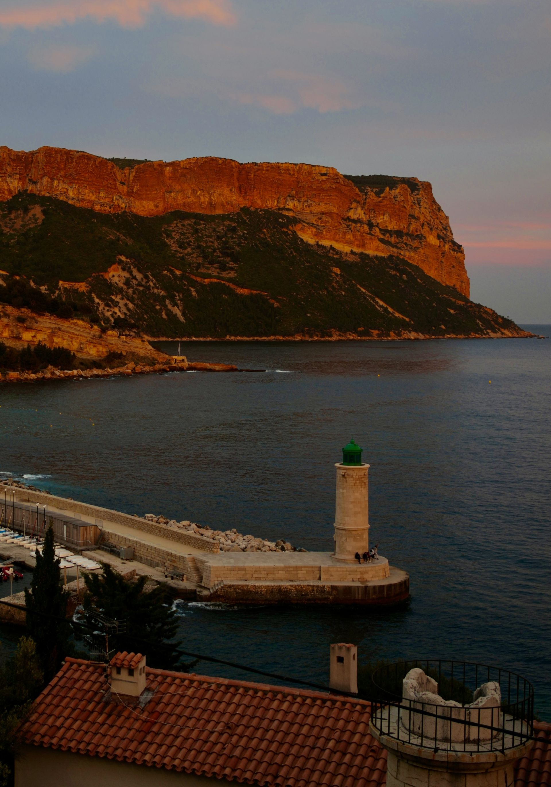Sea view from former Panorama hotel