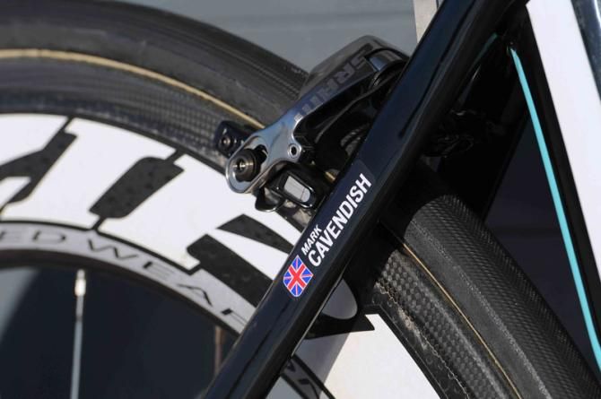 Mark Cavendish's (Omega Pharma QuickStep) 2013 Specialized