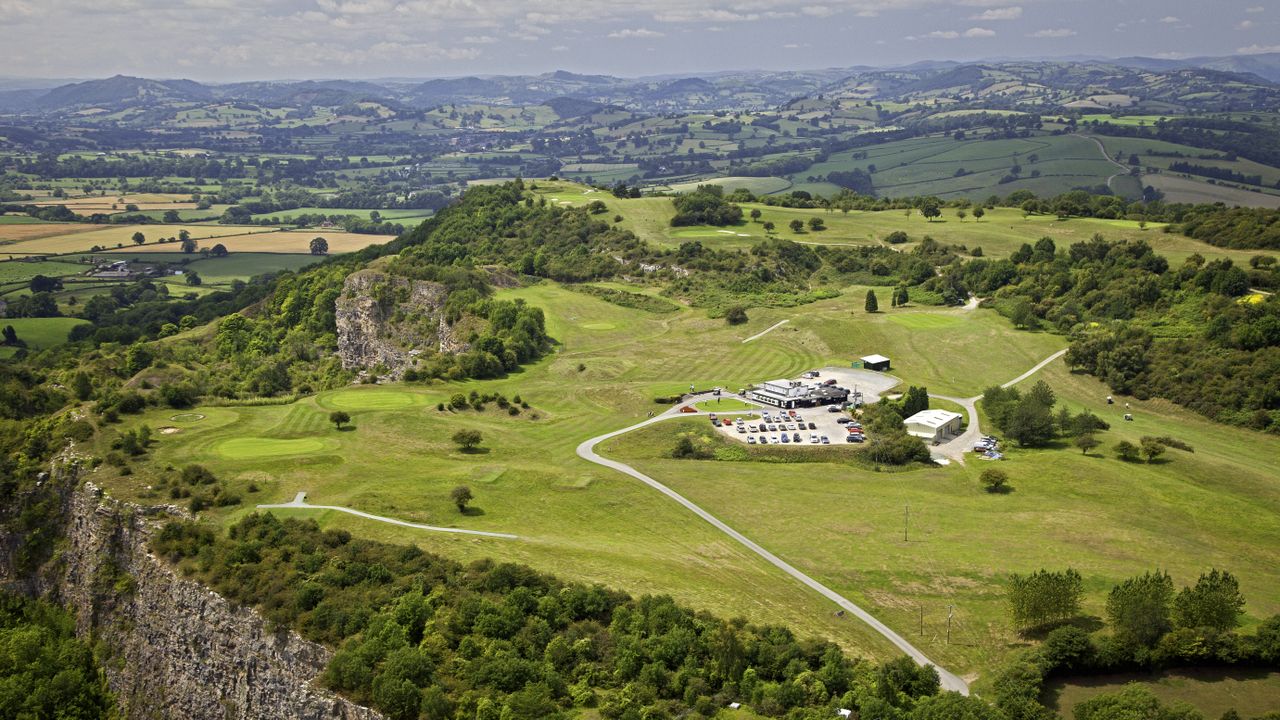 Llanymynech Golf Club - Aerial