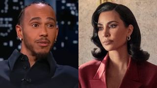 Lewis Hamilton on Jimmy Kimmel Live and Kim Kardashian on All's Fair.