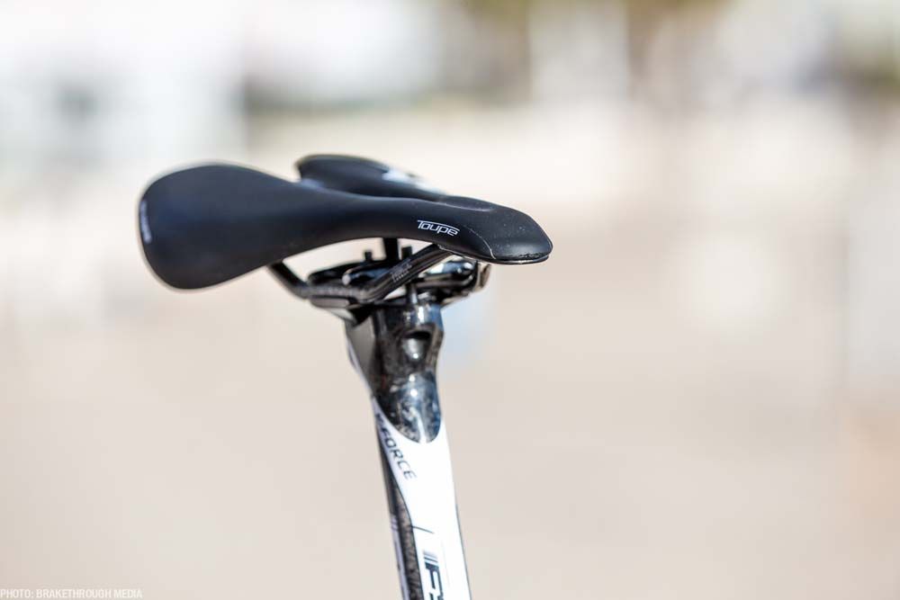 Martin uses a Toupe saddle