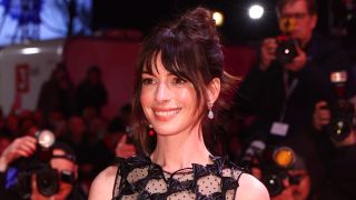 Anne Hathaway attends the "She Came to Me" premiere and Opening Ceremony red carpet during the 73rd Berlinale International Film Festival Berlin at Berlinale Palast on February 16, 2023 in Berlin, Germany.