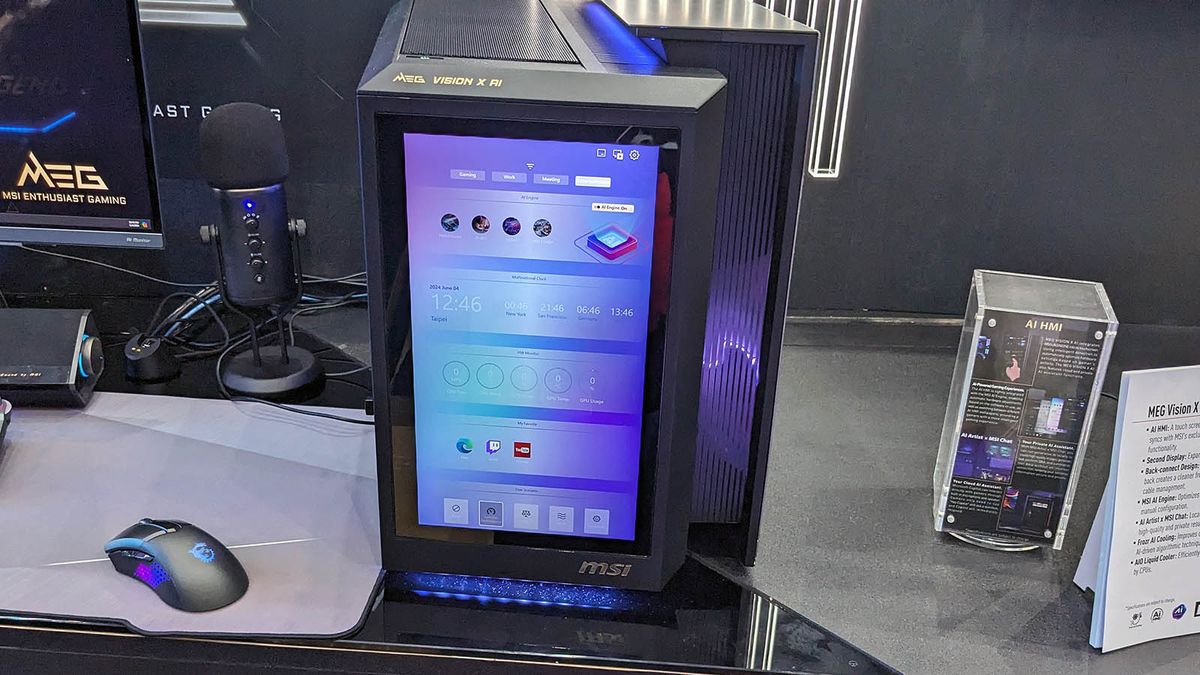 MSI Vision X case