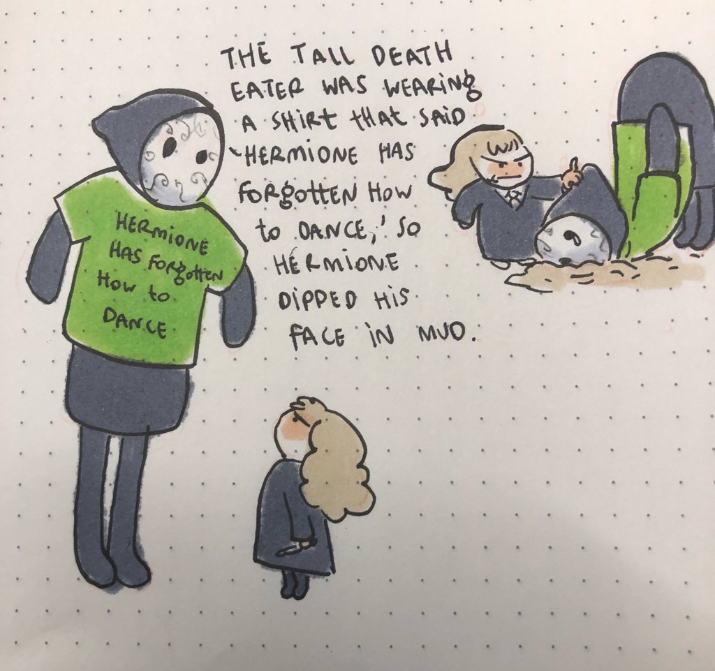 Expect to see lots of fan-made T-shirts with this written on them