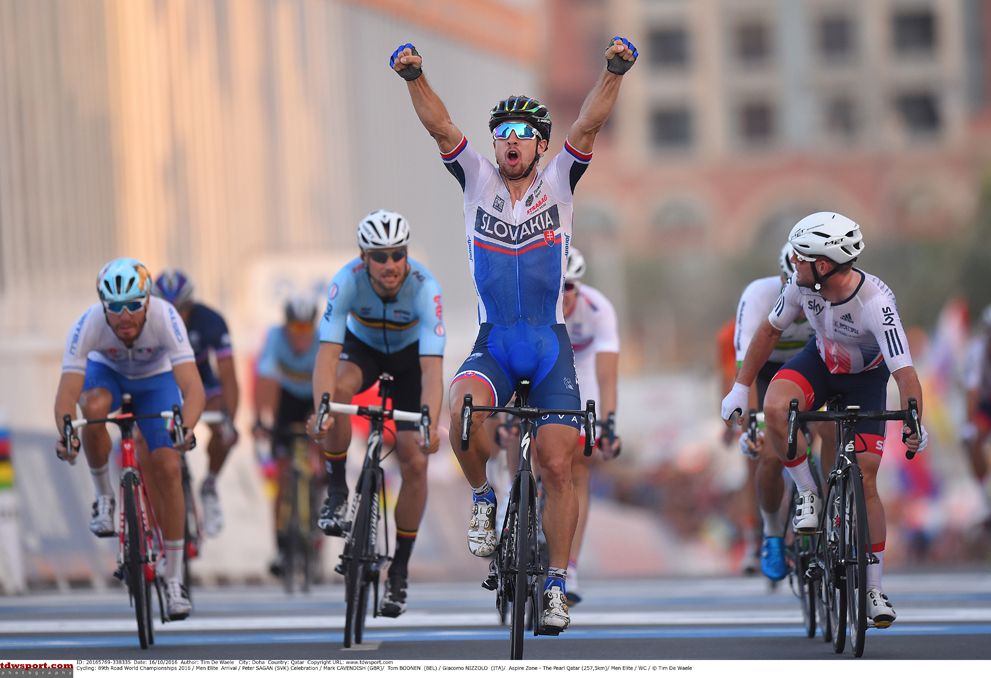 Sagan wins his second World Championships