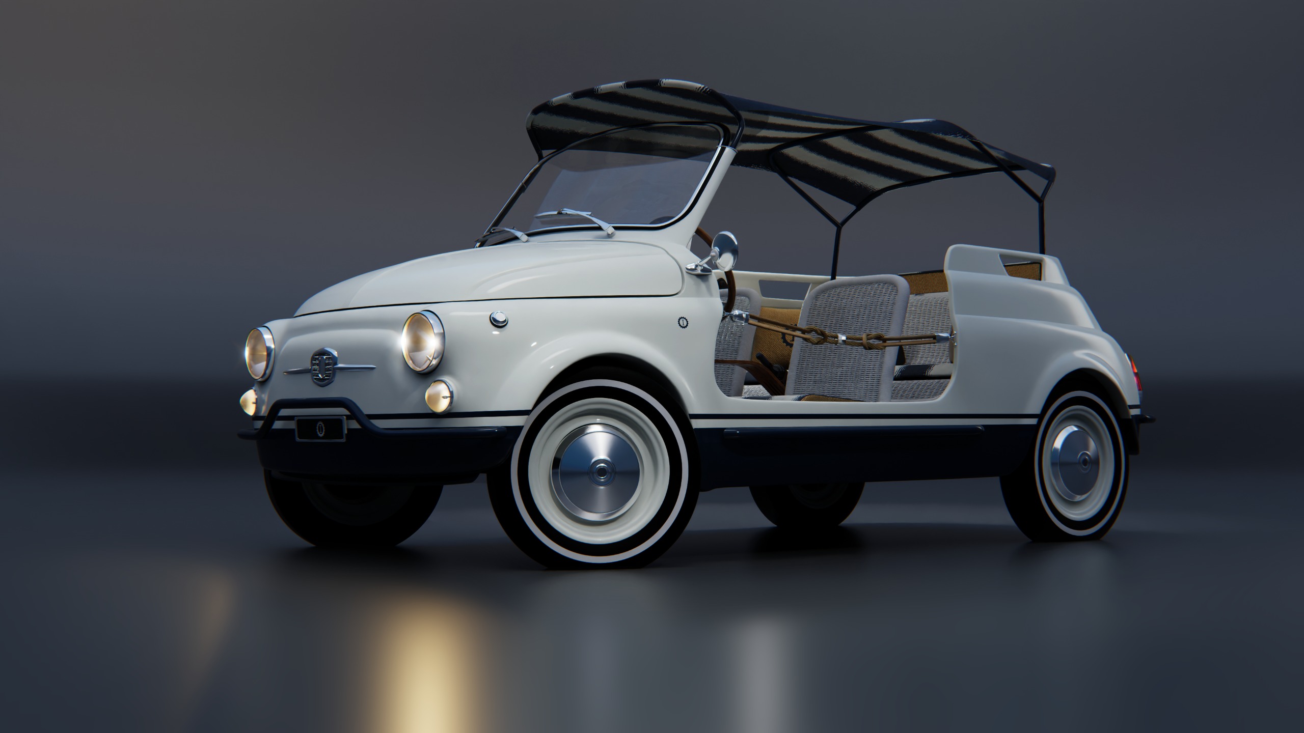 Fiat 500 Spiaggina by Garage Italia x Hot Lab