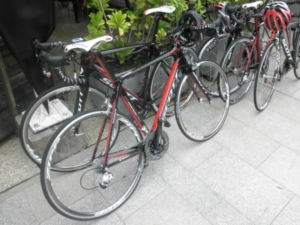 The bikes were fitted with Zipp powermeters