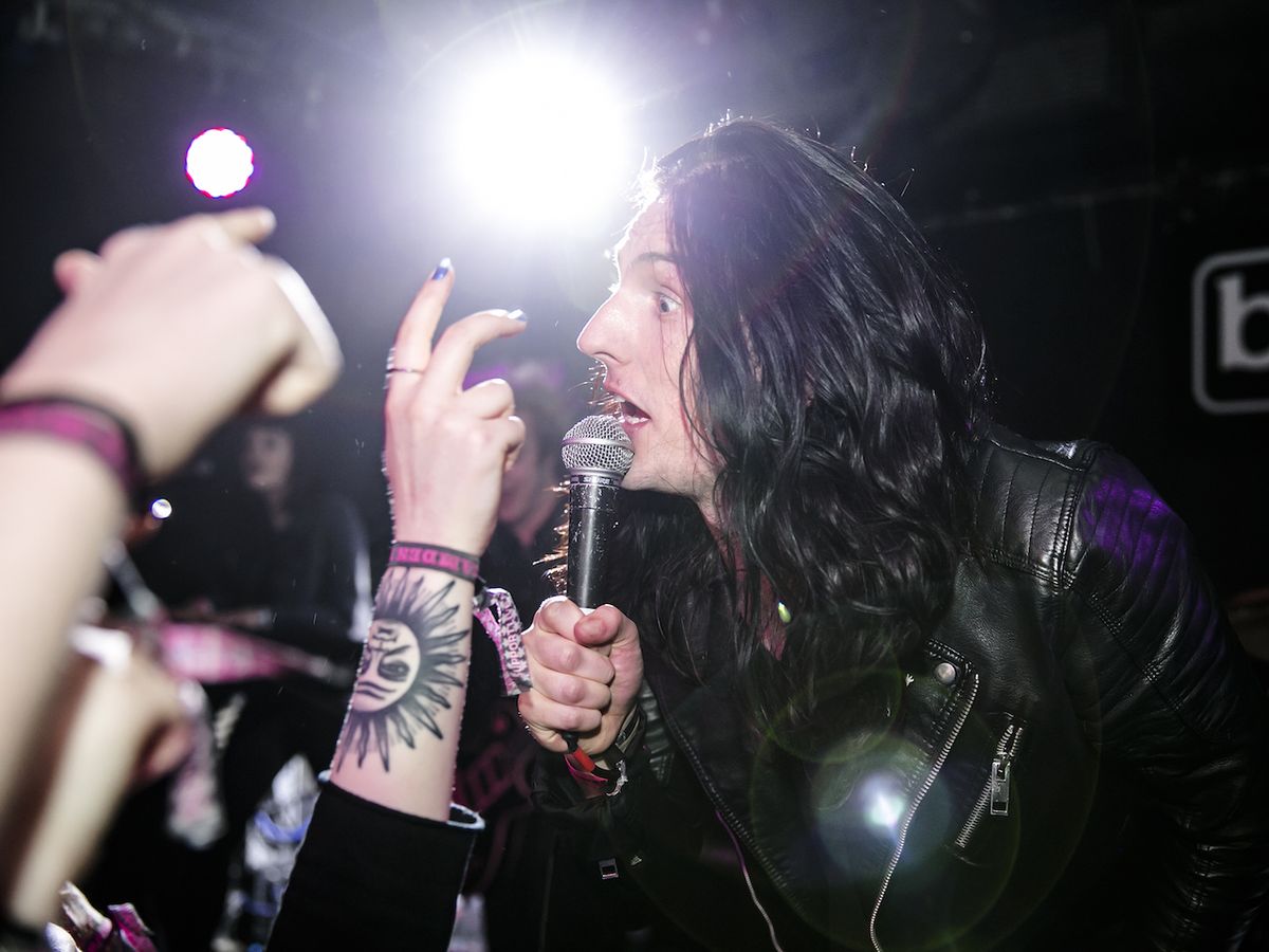 Creeper's Will Gould at Camden Rocks
