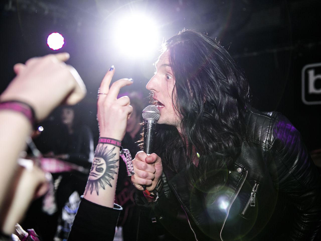 Creeper's Will Gould at Camden Rocks
