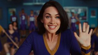 Megan Fox in cheerleader outfit in Jennifer's Body