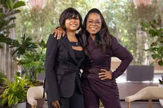 Taraji P. Henson and Oprah Winfrey in 'OWN Celebrates The Color Purple'