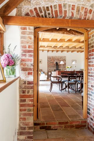Converted oast house and granary doorway