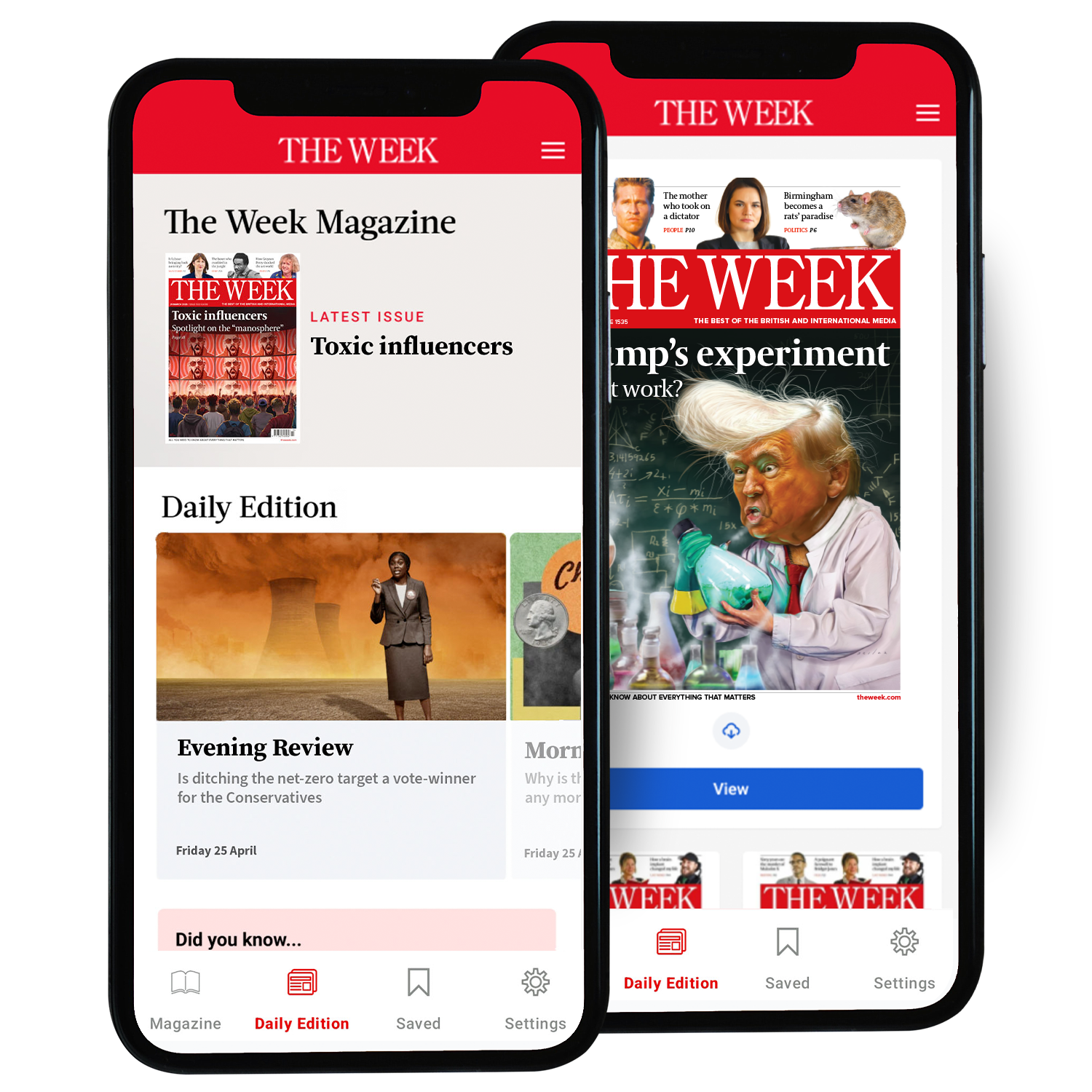 The Week app