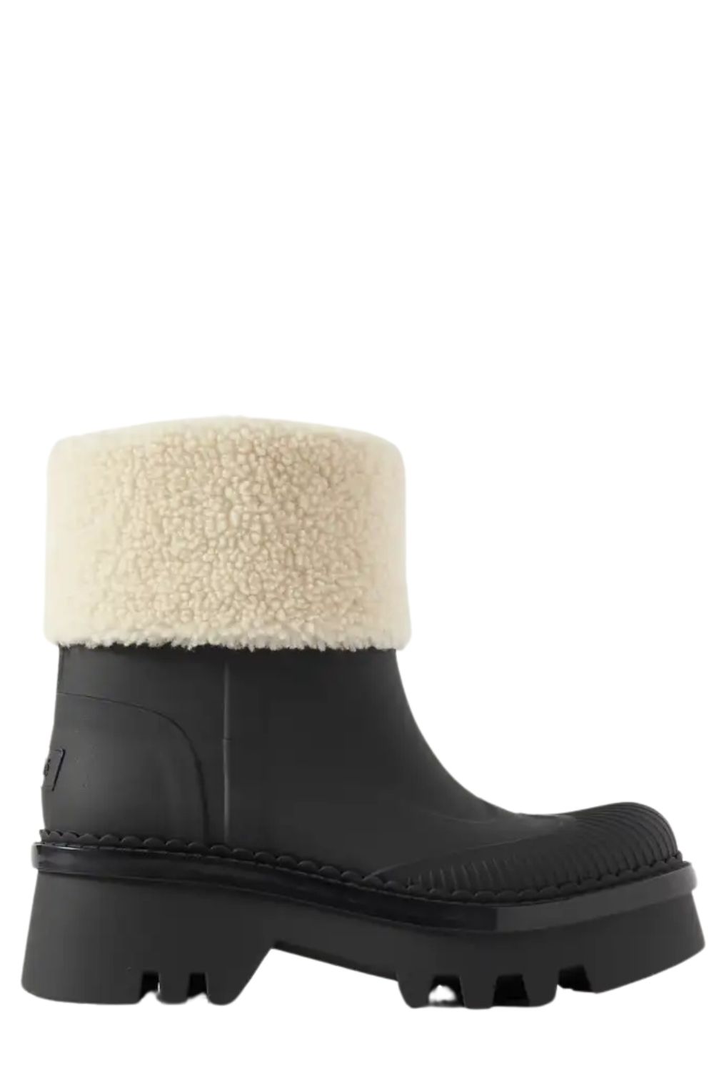 Chloe Raina shearling-trimmed TPU boots