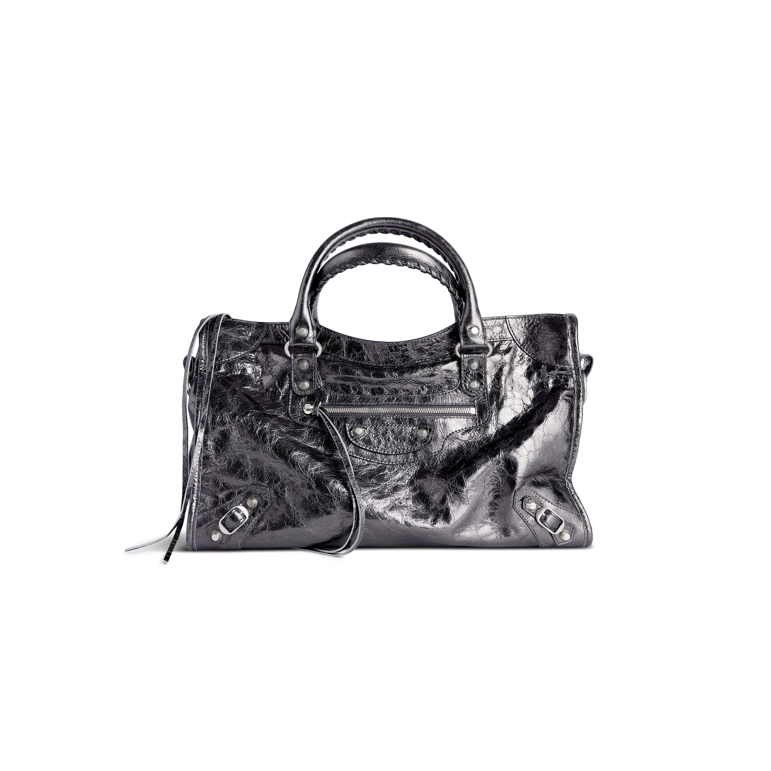 Women's Le City Bag Medium in Steel Grey