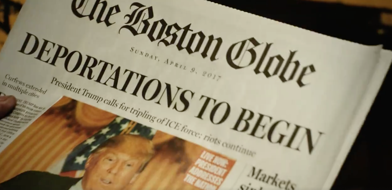 The Boston Globe&amp;#039;s imaginary newspaper