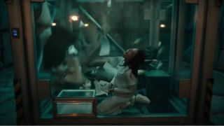 Naomie Harris screaming while in captivity in Venom: Let There Be Carnage