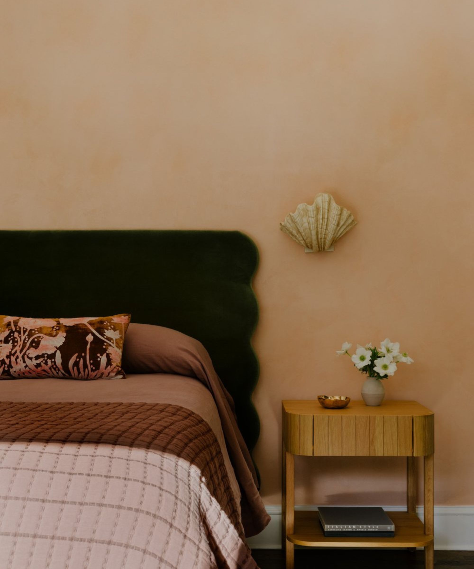 Bedroom with neutral walls and neutral decor