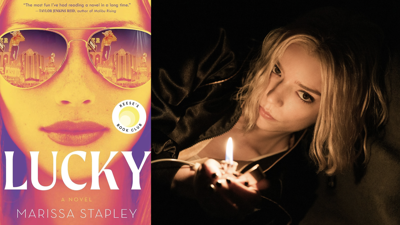 Lucky novel and tv show with Anya Taylor Joy