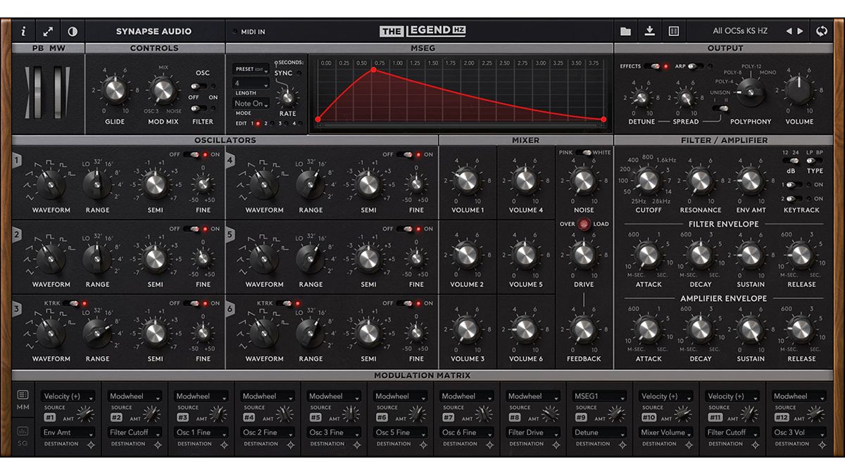 Synapse Audio The Legend HZ
