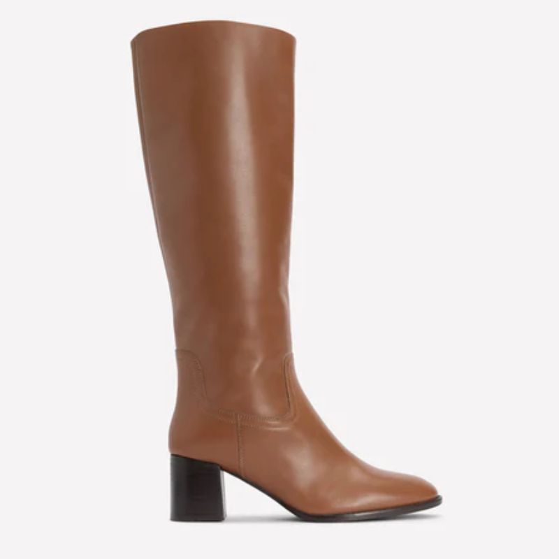 Boden tan leather knee high boots