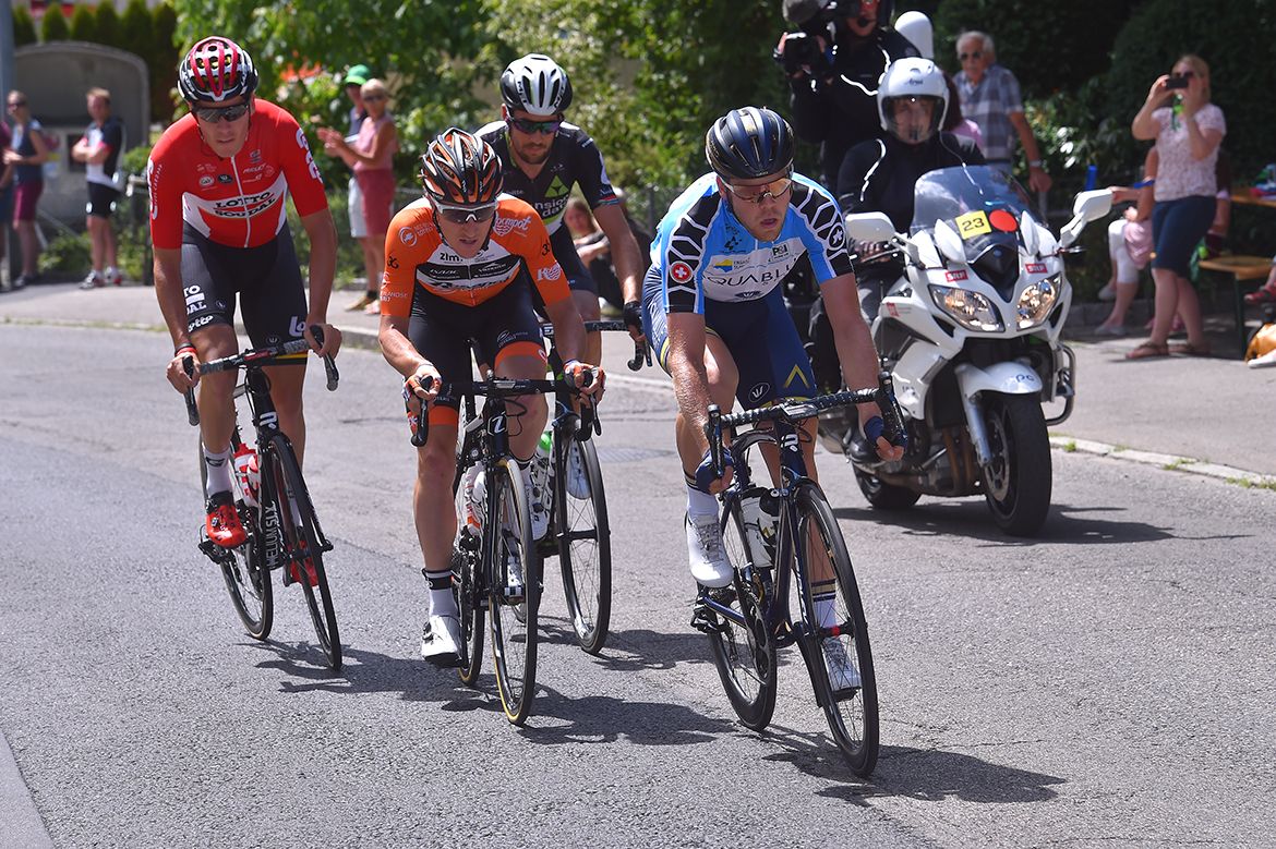 Lasse Norman Hansen (Aqua Blue Sport) in the breakaway
