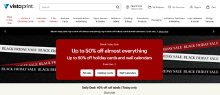 Vistaprint Black Friday sale