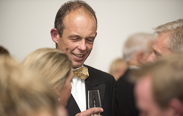 Jonty Evans, whose crowd-funding efforts secured the Charles Owen Moment of the Year award