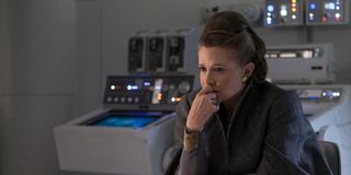 Leia in The Last Jedi