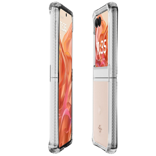 ITSKINS Hybrid R - Clear on Motorola Razr 2024