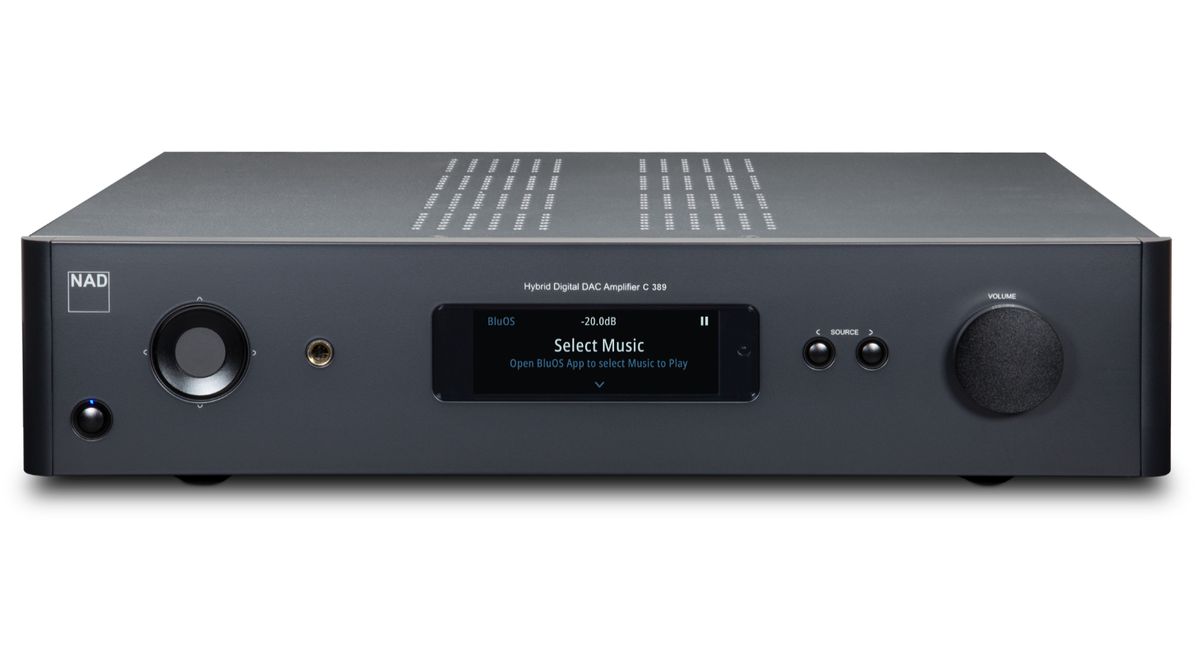 NAD 389 is an upgradeable stereo amplifier with HDMI eARC | What Hi-Fi?