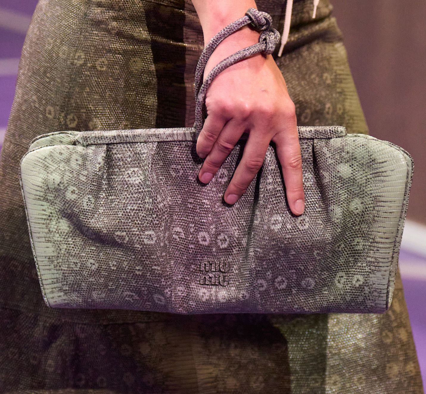 Miu Miu S/S 27 runway- accessory trends
