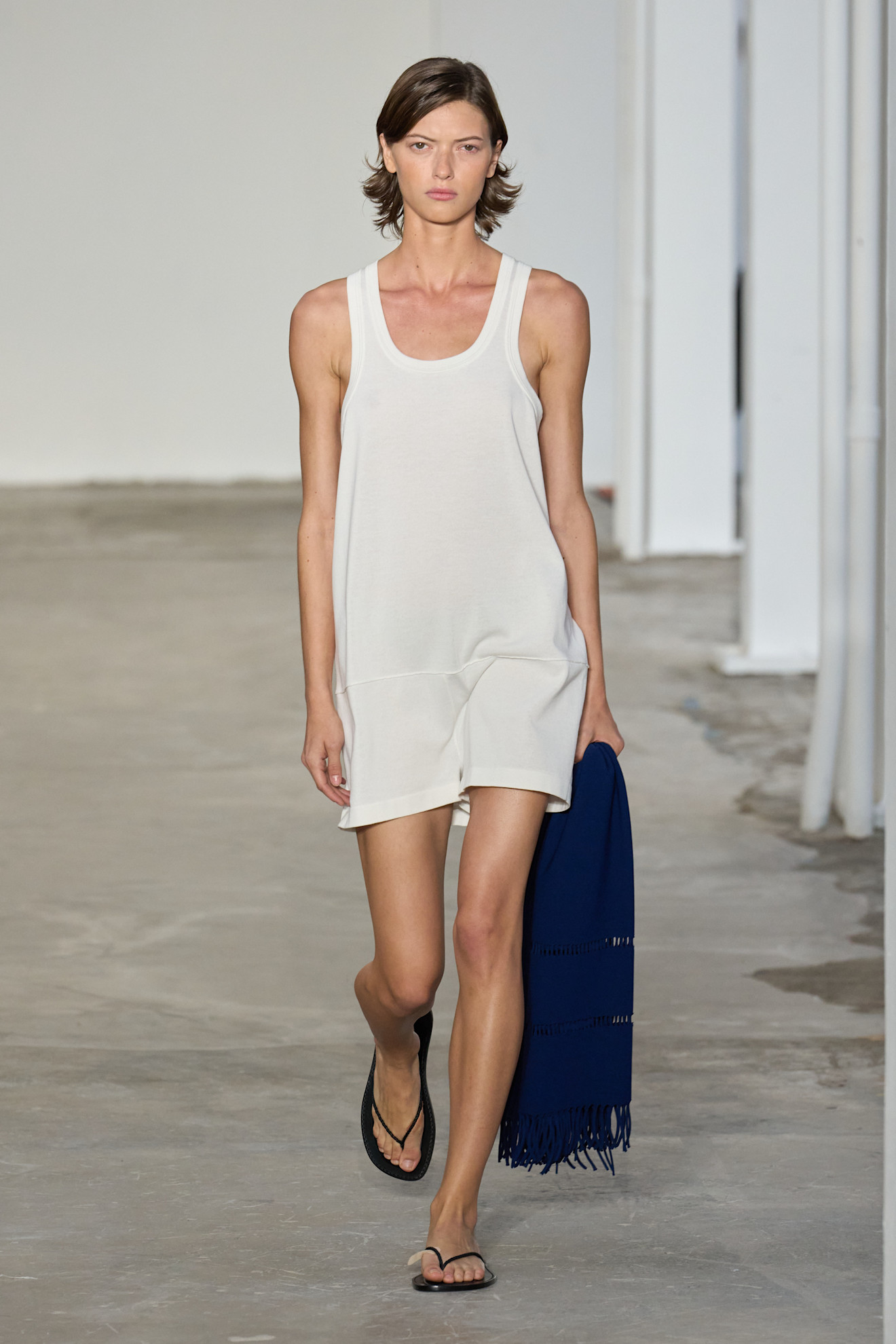 a white tank top on Fforme's Spring 2026 runway