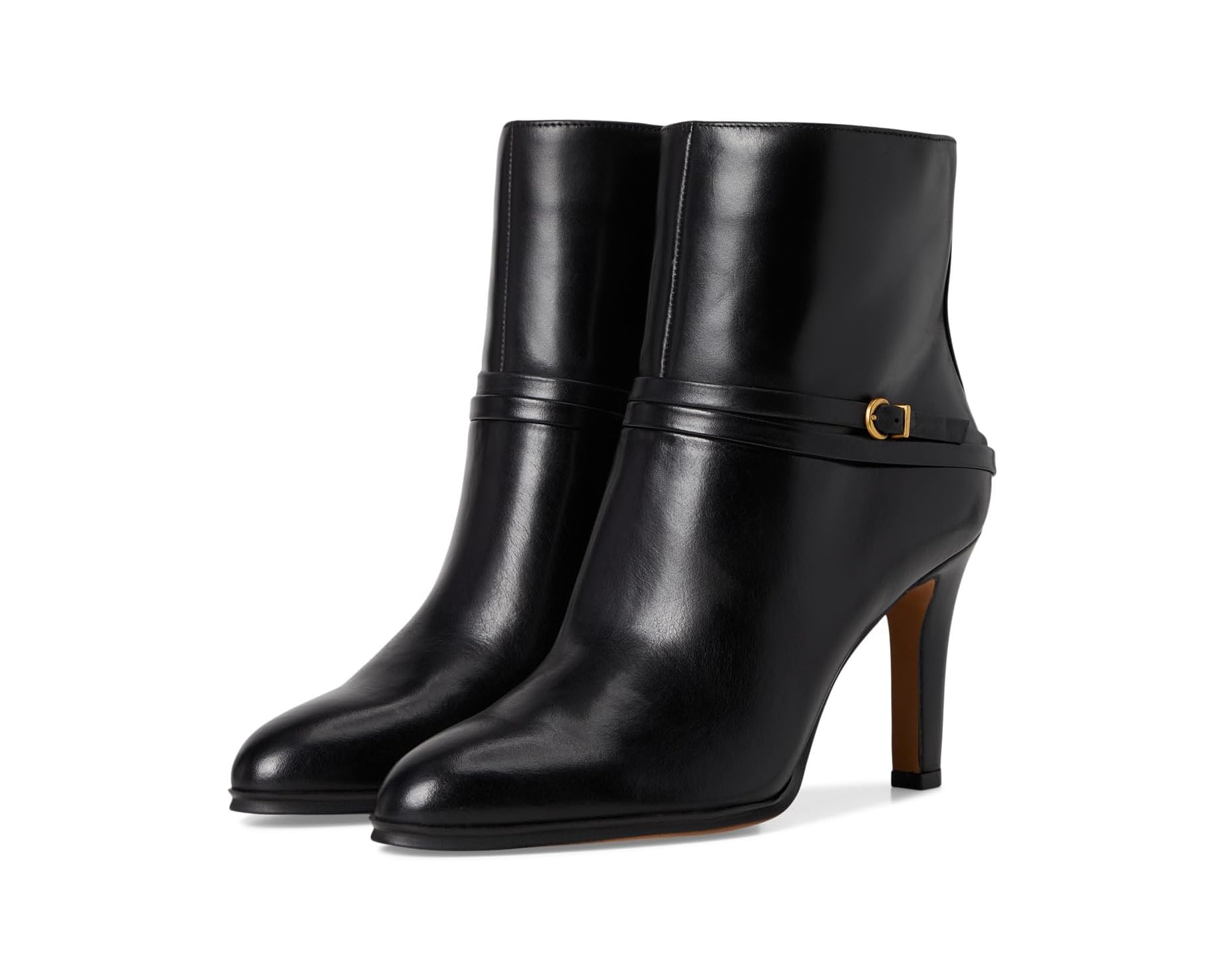 Sybilla Double Strap High Heel Bootsie
