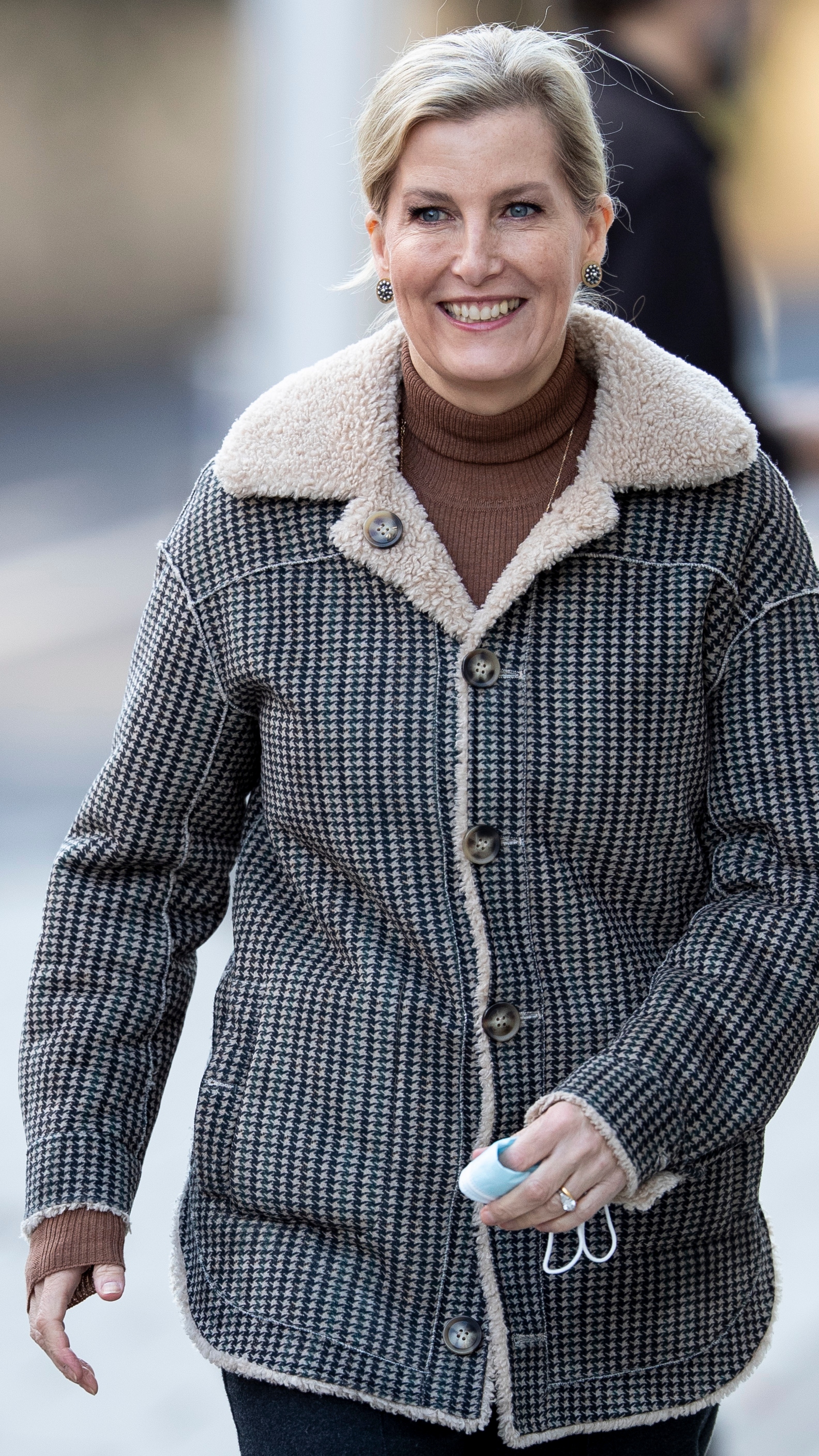Sophie, Duchess of Edinburgh visits The Lighthouse to work with volunteers