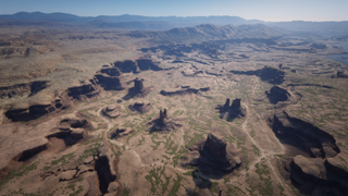 Yes, that's Mexico from the first Red Dead Redemption; specifically the mesas of Diez Coronas. I hope they add this place to Red Dead Online.