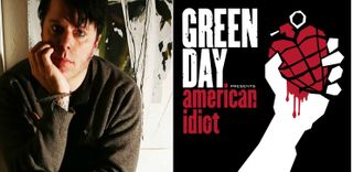 John Roecker and the artwork for 'American Idiot'