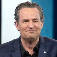 Matthew Perry attends the AOL Build series