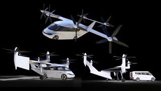New flying car concept by LuftCar.