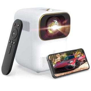 WeWatch mini projector with controller and phone