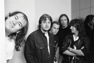Fish with Marillion in 1987