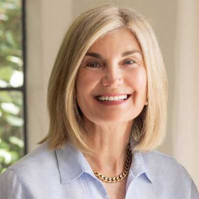 headshot of interior designer Judi Cooper