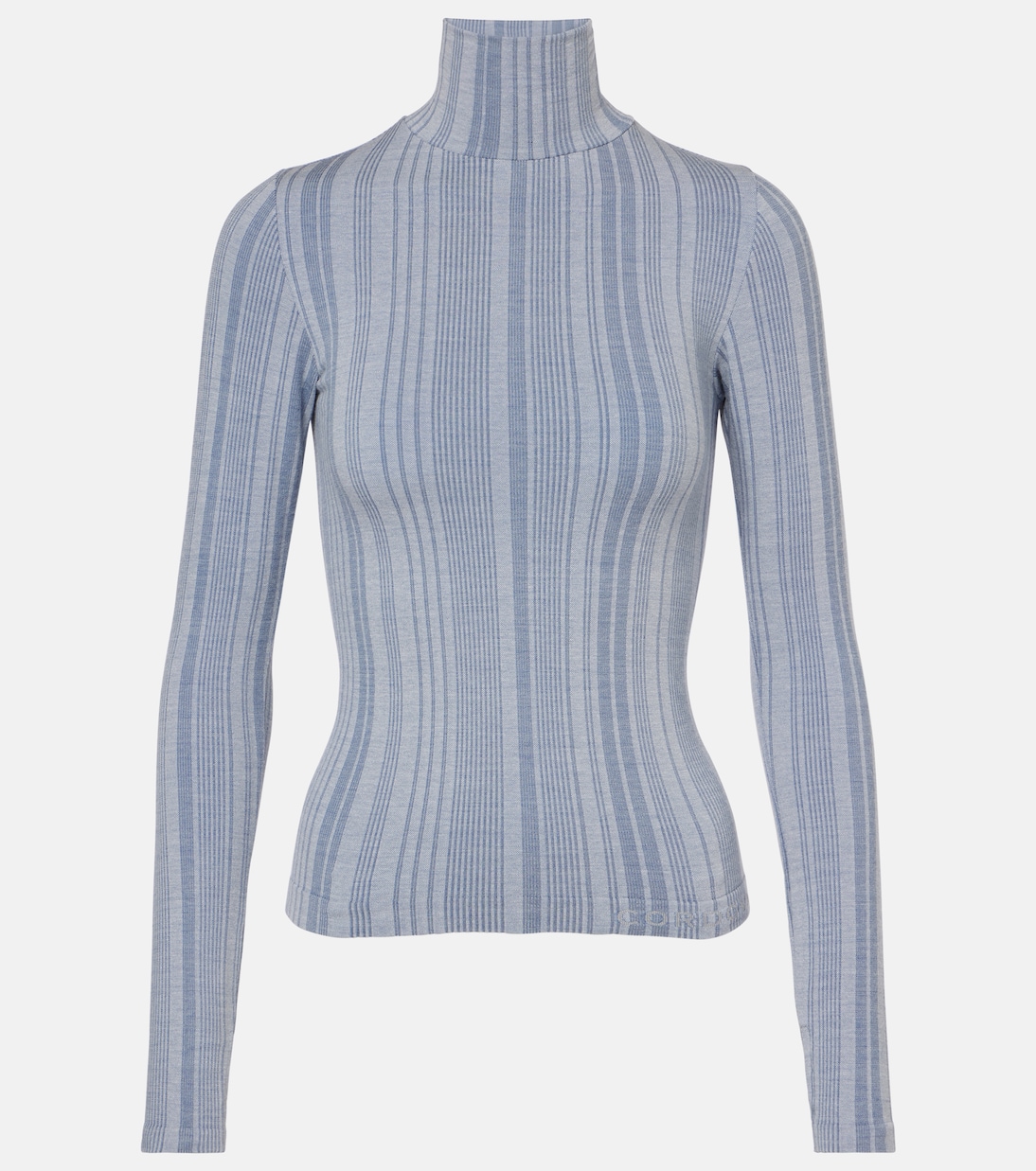 Sol Ribbed-Knit Turtleneck Top