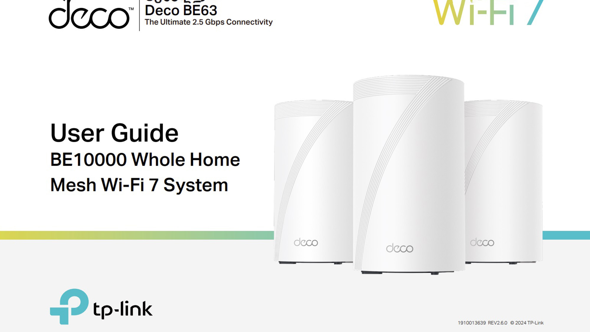 TP-Link Deco BE63 app screen shot