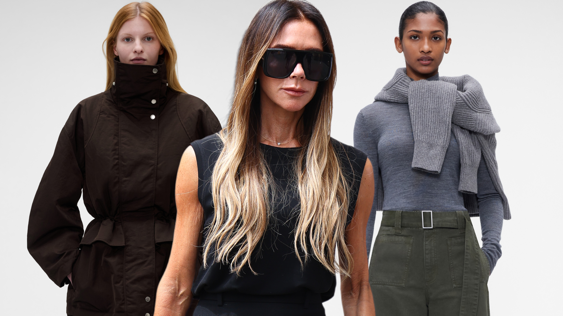 campaign photos for Gap's second collaboration with Victoria Beckham for fall 2026