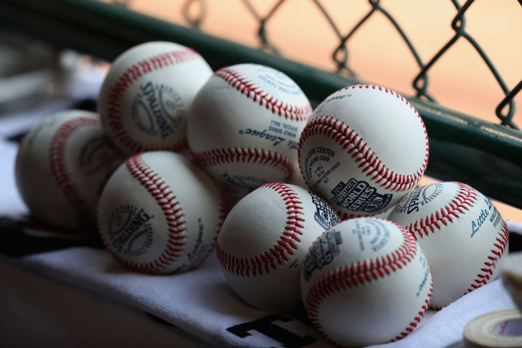 Baseballs.